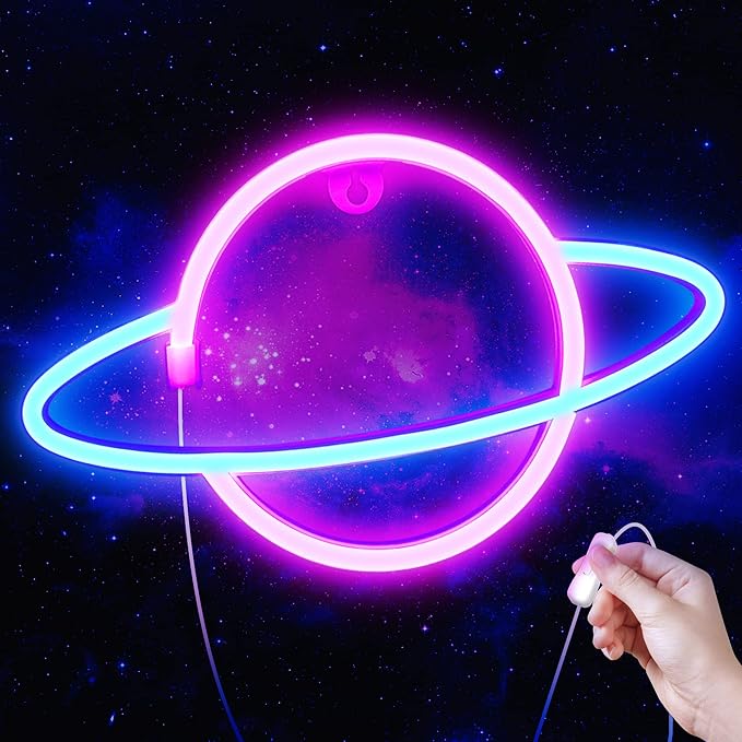 Neonlichtdecor